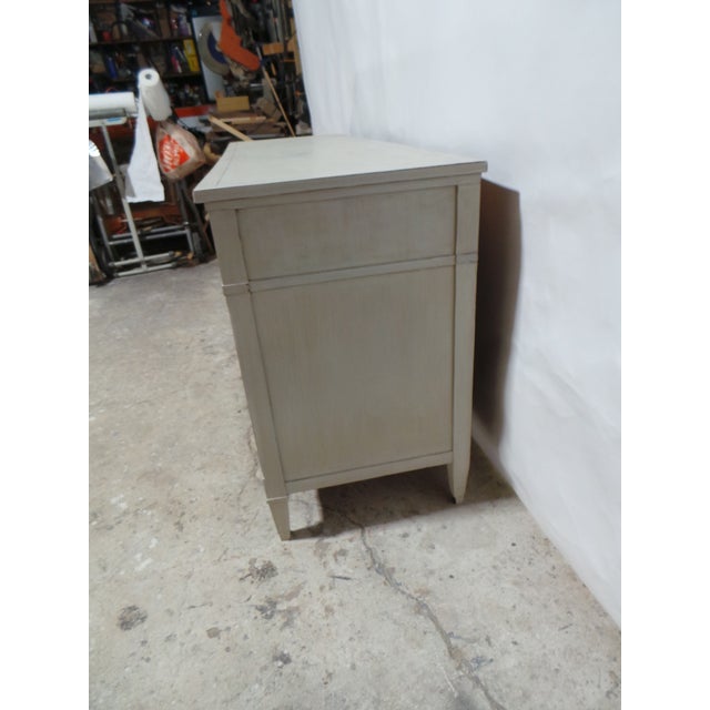 Gustavian Style Unique 9 Drawer Dresser For Sale - Image 4 of 8