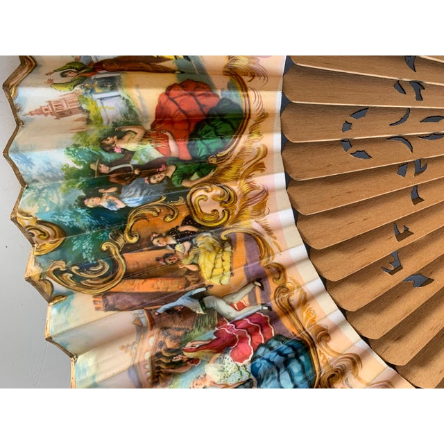 Vintage Spanish Fan, 1960s For Sale - Image 10 of 18
