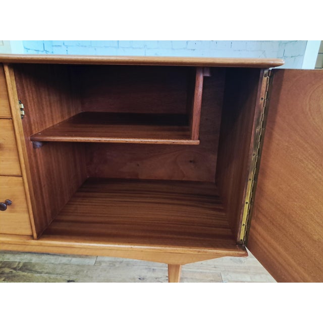 Mid-Century Walnut Sideboard by Alfred Cox, 1950s For Sale - Image 15 of 18
