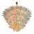 Contemporary Sputnik Murano Glass "Palmetta" Multicored Italian Chandelier For Sale