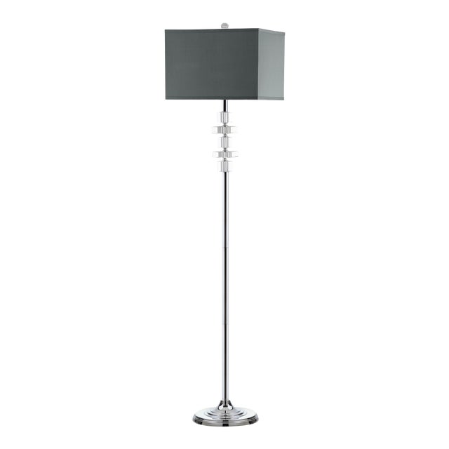 Square Floor Lamp - Crystal For Sale