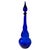 Mid-Century Modern Decorative Cobalt Blue Glass Bottle, Empolio, 1950s For Sale - Image 11 of 11