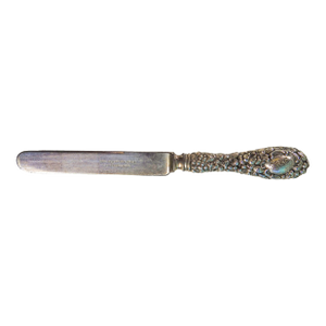 Early 20th Century Steiff Sterling Silver Rose Pattern Knife