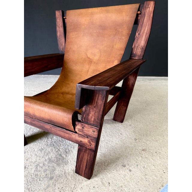 Mid-Century Handcrafted Beach Sling Lounge Chair, Netherlands, 1960s For Sale - Image 15 of 18