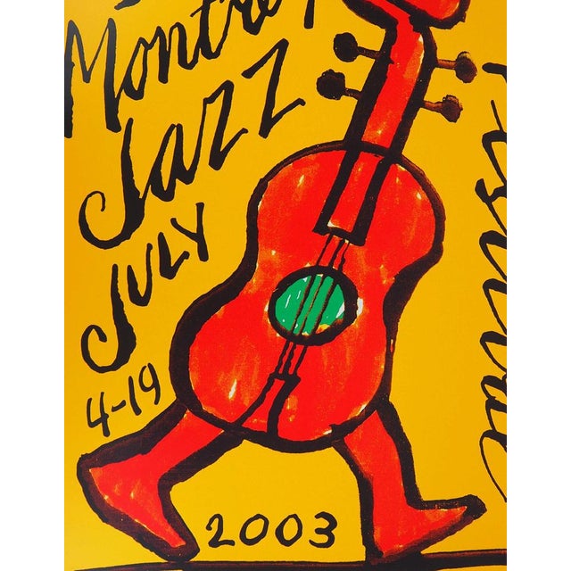 Ted Scapa, Dancing Guitar, 2003, Screenprint For Sale - Image 6 of 7