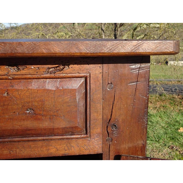 Wood Antique 18th Century Walnut Wedding Buffet For Sale - Image 7 of 18