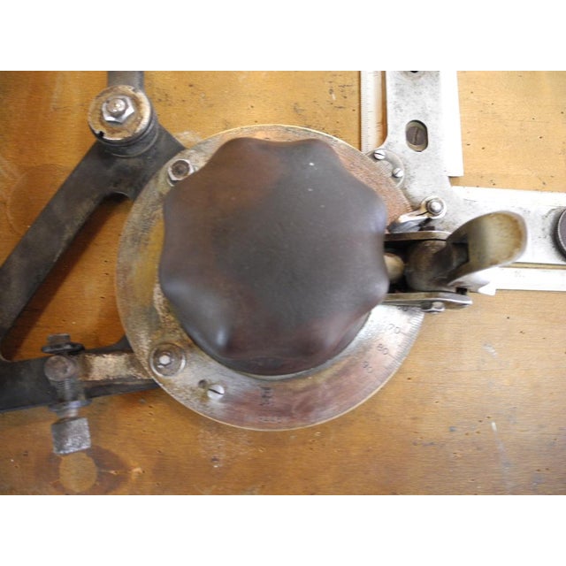 Vintage Iron Architects Drawing Table, 1920s For Sale - Image 18 of 18