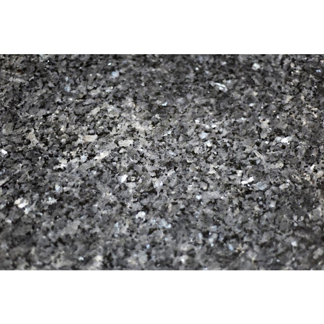 Mid-Century Italian Modern Brass Coffee Table with Stone Top, 1970s For Sale - Image 9 of 18