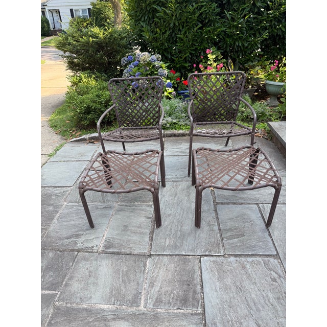 Mid-Century Modern Vintage Brown Jordan Tamiami Patio Set, 7 Pieces For Sale - Image 3 of 12