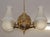Late 19th Century 19th Century Angle Lamp Co. Double Angle Lamp Brass Kerosene Chandelier For Sale - Image 5 of 12