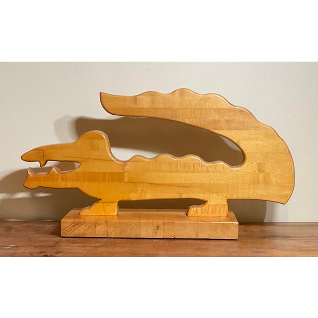 Bring a striking touch of organic modernism and whimsical folk art into your interior with this exceptional, hand-crafted...