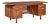 Jens Risom Mid Century Walnut and Cane Executive Desk For Sale
