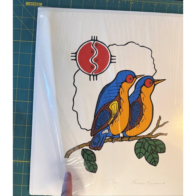 Paper 1970s Set of 9 Eleanor Kanasawe Signed Animal Art Prints For Sale - Image 7 of 15