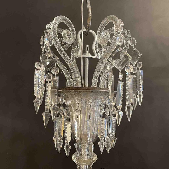 19th Century Bohemian Twelve-Light Crystal Chandelier, Italy For Sale - Image 15 of 18