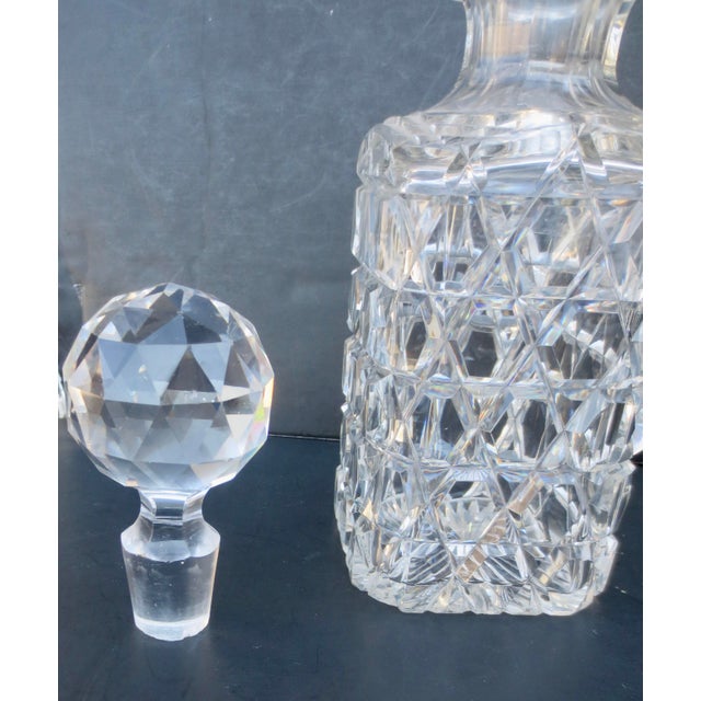Mid 20th Century Crystal Whiskey Decanter For Sale In New York - Image 6 of 8