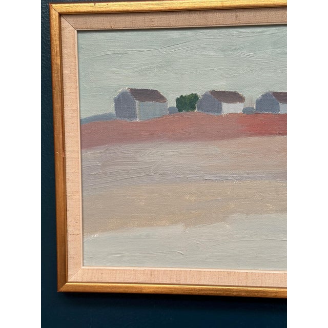 Mid-Century Modern Raymond Wallentin, Byxelkrok, 1975, Oil & Oil on Canvas, Framed For Sale - Image 3 of 18