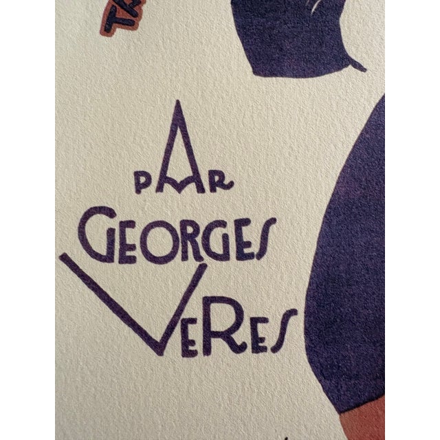 A Striking 1920s Art Deco Sheet Music Cover Illustration Titled “Pampa – Tango Milonga” by Composer Georges Veres, Published by Franz Bárd & Sohn For Sale In San Francisco - Image 6 of 7