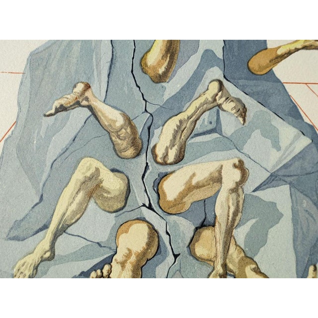 Salvador Dali, Les habitants de Prato, Etching For Sale - Image 5 of 7
