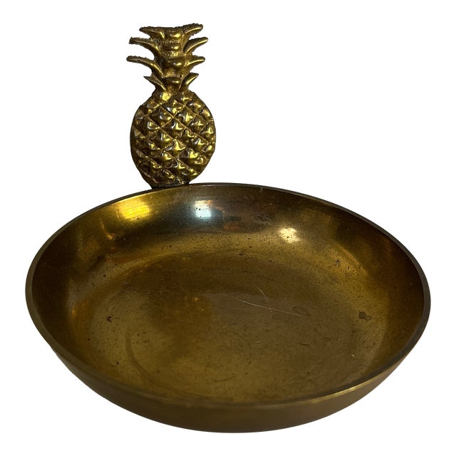 Mid 20th Century Pineapple Change Dish For Sale