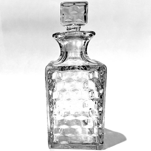 1960's Fostoria Glass America Decanter For Sale - Image 9 of 9