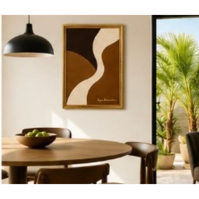 2020s Silk Current Modern Painting Framed by Bryan Boomershine For Sale - Image 5 of 10
