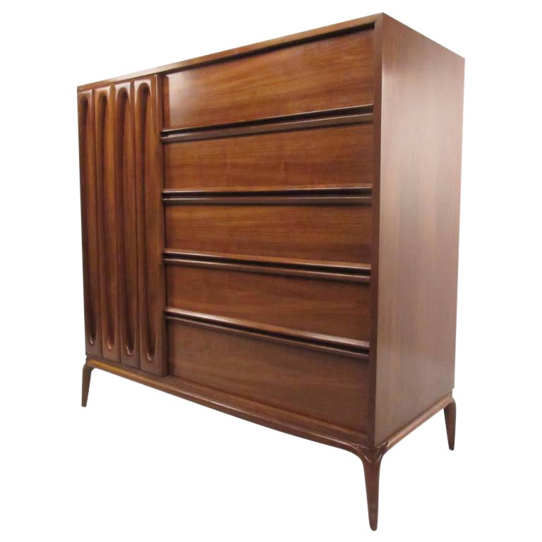 Vintage Modern Modern Bedroom Dresser Chairish