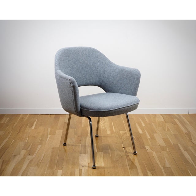 Conference Armchairs by Eero Saarinen for Knoll International, Set of 3 For Sale - Image 15 of 18