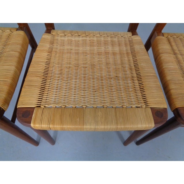 Teak Side Chairs by Georg Leowald for Wilkhahn, 1960s, Set of 4 For Sale - Image 16 of 18