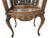 Vintage French Carved Vitrine Curio Cabinet Hutch Display Louis XV Style For Sale In Philadelphia - Image 6 of 13