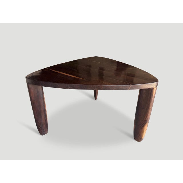 2010s Andrianna Shamaris Impressive Rosewood Table For Sale - Image 5 of 5