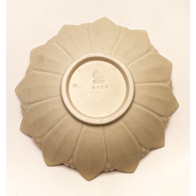 1936 Rookwood Cream Sunflower Bowl 6424 For Sale - Image 12 of 12