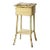 Antique Painted Side Table With Storage Top For Sale
