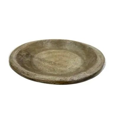 This vintage handcrafted decorative plate is hand carved by artisans from India from one piece of stone. A unique plate...