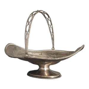 Mid-19th Century Rodgers Bros Silver Plated Basket