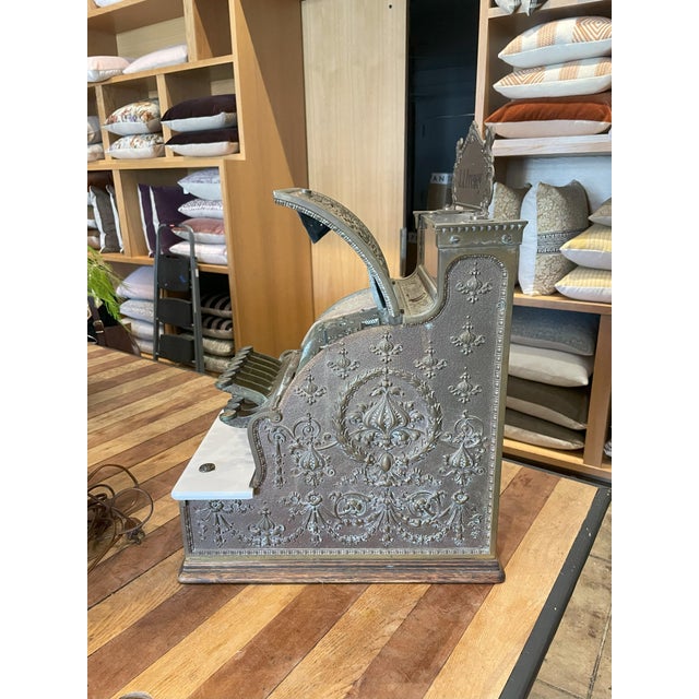 American Antique National Cash Register Model 313 - J J Preney For Sale - Image 3 of 9
