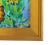 Yellow Impressionist Yellow Sunflowers Floral Oil Painting Including the Antiqued Gold Wood Frame For Sale - Image 8 of 10