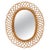 Large Oval Mirror in Bamboo, Rattan and Wicker by Franco Albini, Italy, 1970s For Sale - Image 12 of 12