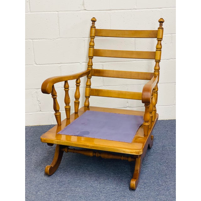 Thomasville Platform Spring Rocker Chairish