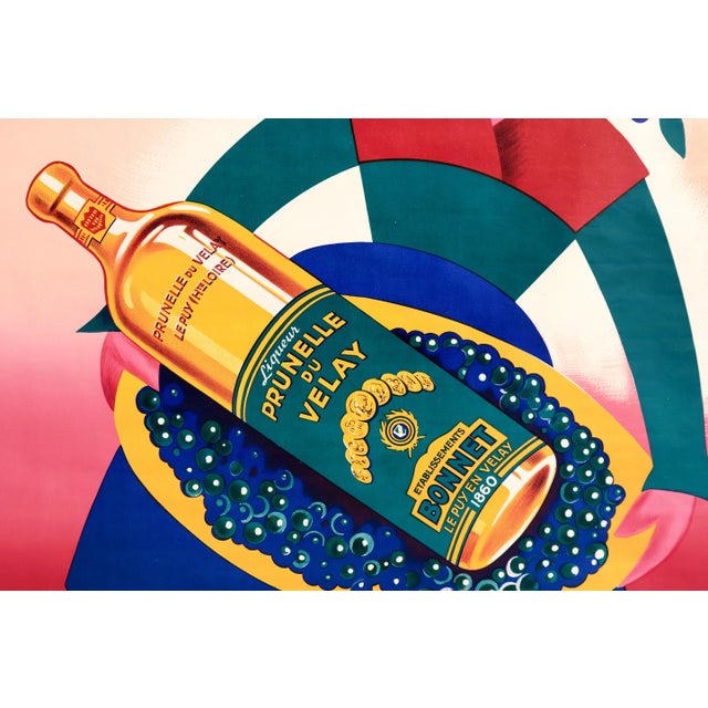 Date: 1950 Size: 45 x 61 inches Artist: Paul Igert About The Poster: This is a colourful poster of a lady offering a...