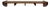 Mid-Century Teak Wall-Mounted Coat Rack For Sale