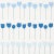 Schumacher Sample - Schumacher X Cristina Buckley Edie Wallpaper in Blue Parrot For Sale - Image 4 of 4