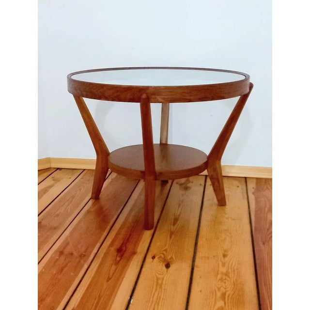Coffee Table attributed to K. Kozelka for Interier Praha, Czechoslovakia, 1930s For Sale - Image 9 of 9