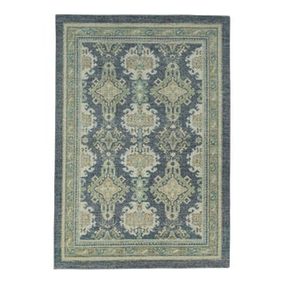 Turkish Oushak Rug 4'11" x 7'1" #17328 For Sale