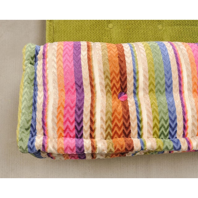 Mah Jong Sofa Missoni Fabrics by Hans Hopfer Roche Bobois 21st C For Sale - Image 17 of 18