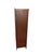 Brown Antique Oak Glass Display Cabinet – Industrial Country Store Vitrine, Bookcase For Sale - Image 8 of 18