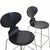 Vintage Black Ant Bar Stools by Arne Jacobsen, 2000s, Set of 2 For Sale - Image 3 of 18