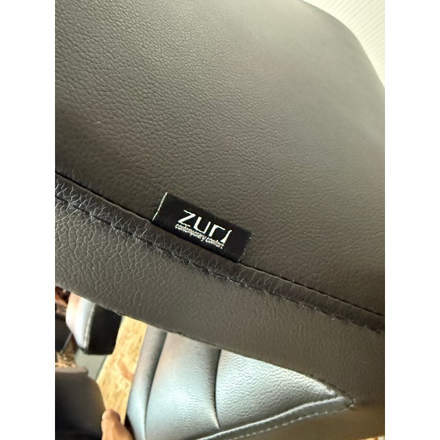 Zuri Furniture Lush Adjustable Swivel Bar Stools, Pair For Sale In San Francisco - Image 6 of 12