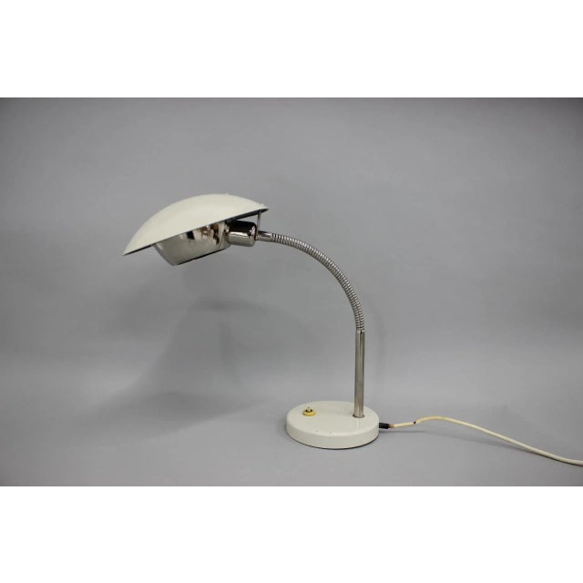 Bauhaus Czechoslovakian Bauhaus Table Lamp, 1930s For Sale - Image 3 of 9