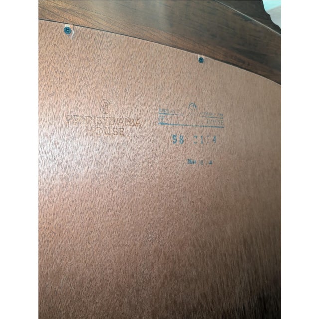 Pennsylvania House Grand Full-Length Mirror: 37x80 Vintage Chinoiserie Grandeur For Sale - Image 11 of 16