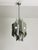 Silver 6-Light Chandelier in the style of Reggiani, 1970s For Sale - Image 8 of 9